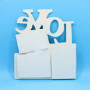 Durable Lovely Hollow Love Wooden Photo Picture Frame Rahmen DIY Home Decor sale