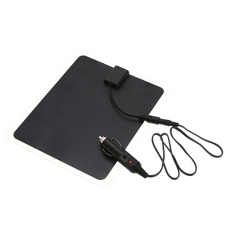 12 Volts 20 Watts Portable Power Solar Panel Battery Charger with Alligator