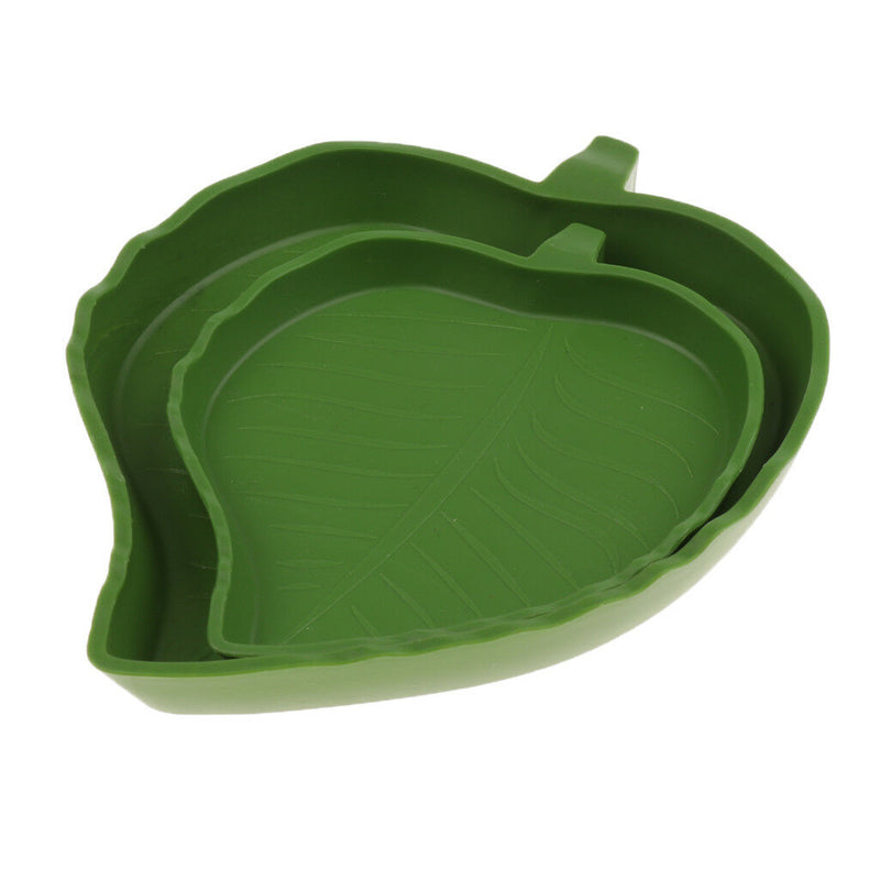 4Pcs Reptile Food and Water Dish Small Pets Mini Corner Feeding Bowl