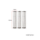 3pcs Trumpet Springs Metal For Brasswind Instrument Parts 41x9mm