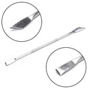 Nail Cuticle Remover Skin Cleaner Stainless Doubl Sided Spoon Pusher Art Tool OZ