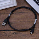 3.28ft USB Type-C to USB 3.0 Extension Cable Black for Phone Tablet PC