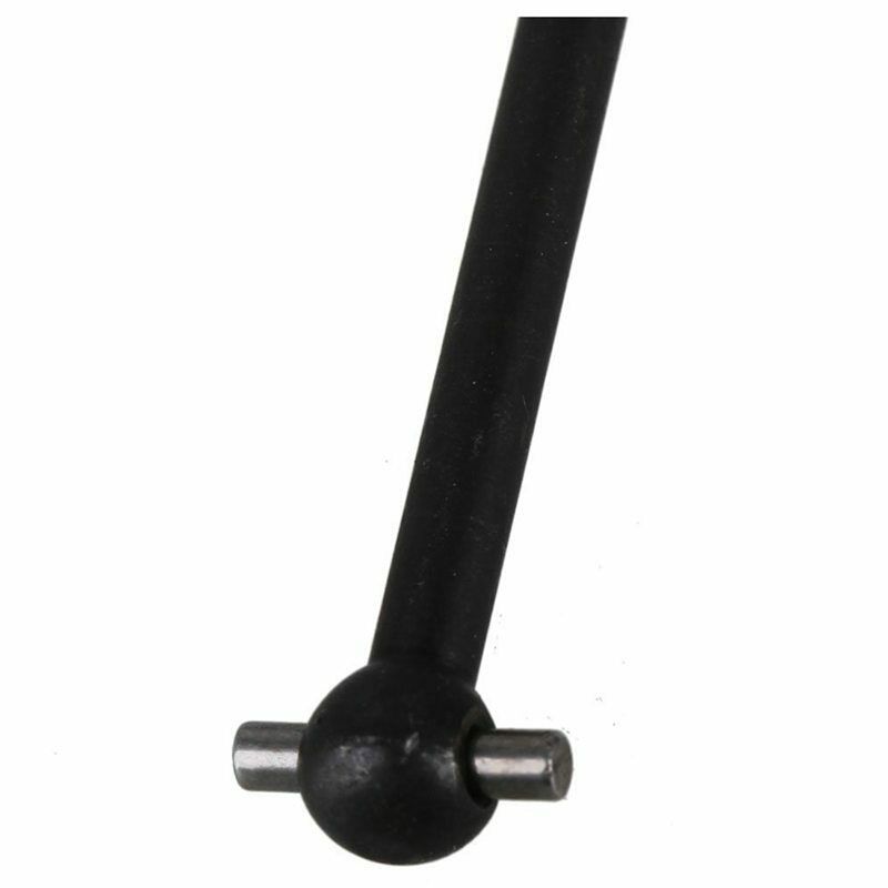 2PCS Black Iron 106015 Upgrade Universal Drive Shaft for HSP 94105 94106 94 Q9B5