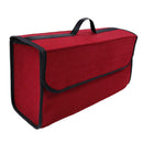 Trunk Organizer Felt Cloth Foldable Car SUV Storage Bag Cargo Box Wine R GRB