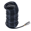 7.5M Air Hose Fittings Recoil Pneumatic Airline Compressor Quick Coupler JC,a