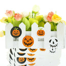 120pcs Halloween Pumpkin Seal Stickers DIY Candy Gifts Packaging Tags LabelsMO
