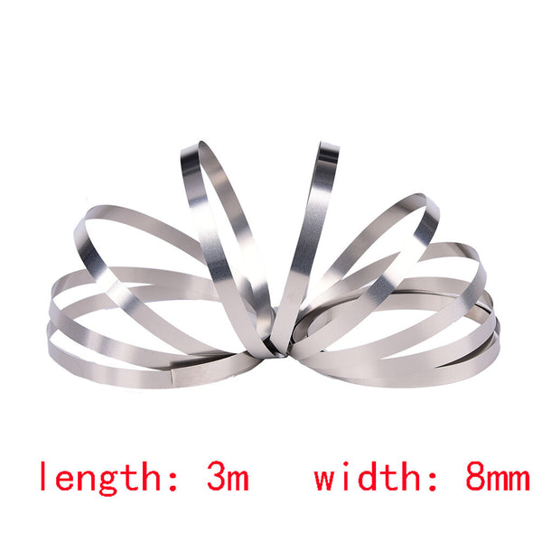 8mm x 0.15 Pure Ni plate nickel strip tape for Li 18650 battery spot `mJCAUSEAU