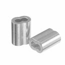5/64 inch (2mm) Diameter Wire Rope Aluminum Sleeves Clip Fittings Cable Cri