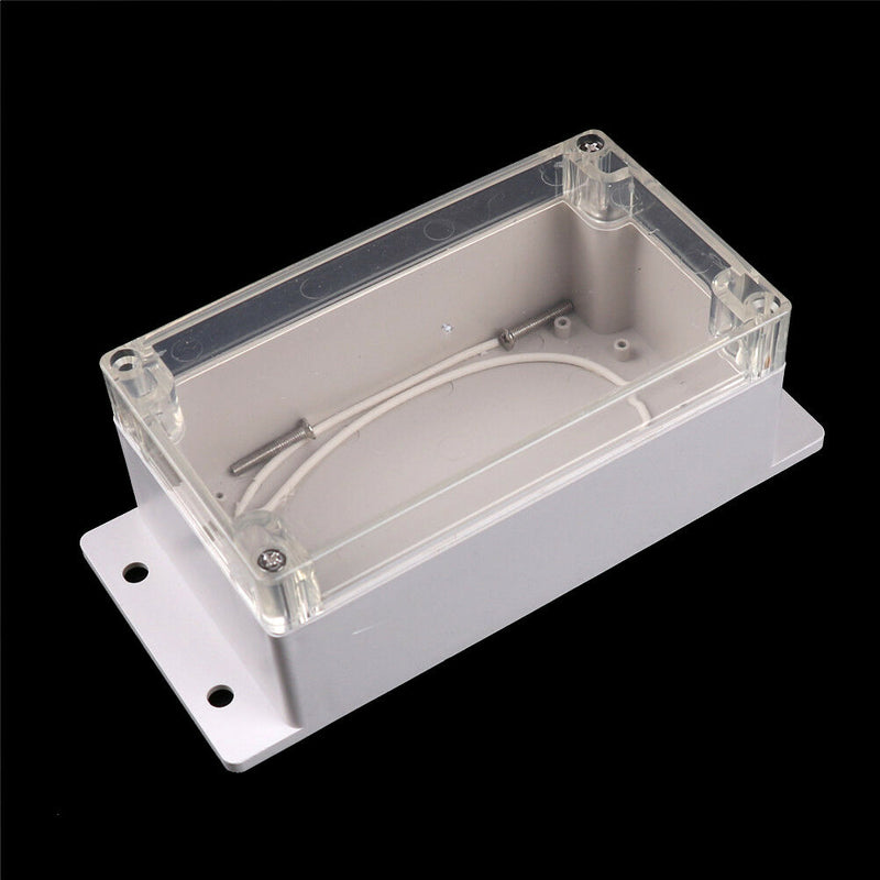 158x90x65mm Clear Waterproof Plastic Electronic Project Box Enclosure  Case Hn