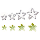4pcs/set Roses Calyx Flower Cake Decorating Molds Stainless Steel Biscuit F V5G8