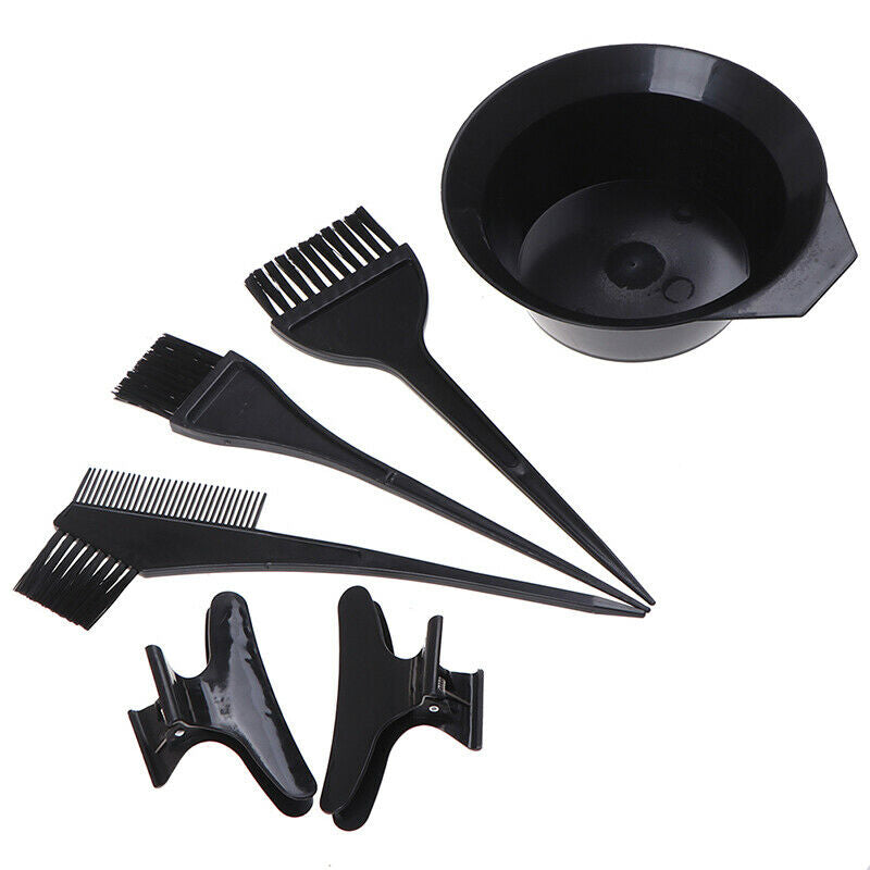 Hair Color Dye Bowl Comb Hair Dyeing Tools Salon Hairdressing Styling DIY TSEAU