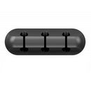 Cable Organizer Silicone Usb Cable Winder Flexible Cable Management Clips W J1O7