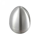 Stainless Steel Egg Shaped Salt Pepper Shaker Table Server Kitchen Gadgets  F8X3