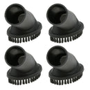 4pcs Vacuum Cleaner Attachment Round Dust Brush Bristle Brush Head 35mm