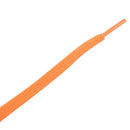 Trainers Replacement 8mm Wide Orange Flat String Shoelace Pair A2Z9