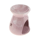 Ceramic Incense Cones Burner Candle Tealight Holder Joss Ash Catcher Purple