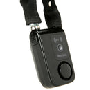 Black Smart Chain Lock 80Cm Smart Waterproof Bluetooth Lock 110Db Latest An