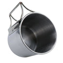 Stainless Steel Camping Cookware Cooking Picnic Cup Pot Pan Set Outdoor