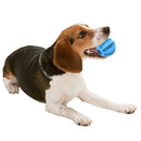 7cm Pet Toys Rubber Interactive Ball for Dog Chew Tooth Cleaning(Blue) A