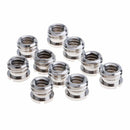 10pc 1/4" to 3/8" Reducer Bushing Convert Screw Adapter for Tripod Camera DSLR