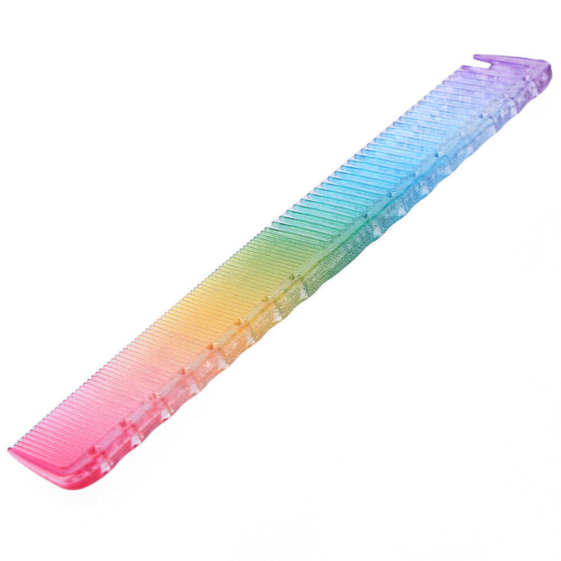 Anti-Static Rainbow Hair Comb Double Head Entangled Hair Styling Tool (7) A