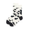 Cow texture cotton tube stockings Japanese wind cute socks cotton Y3Z2 F1R7 W0C2