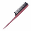 Hair Combs - Fine Tooth Wooden Tail Comb - No Static Purpleheart Wood Comb