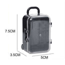 5X(Black mini roller travel suitcase candy box personality creative weddin L2M4)