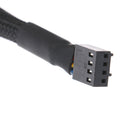 PC Adapter Fan 4pin PWM extender cable 4pin to 3 Ways Y Splitter CableB Hn