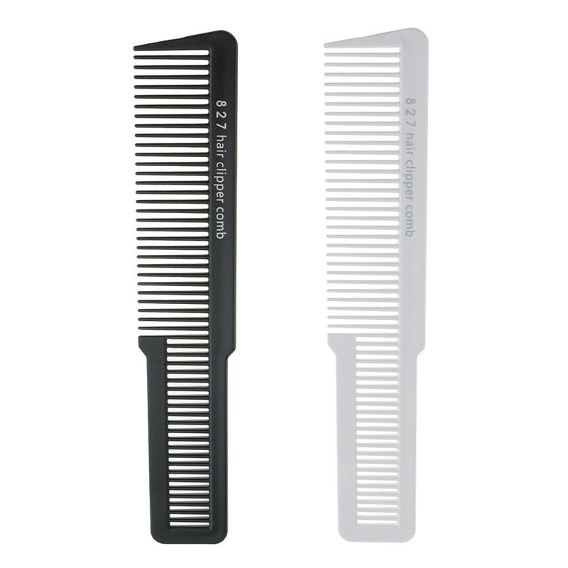 2 Pieces Professional Flat Top Stylist Salon Barber Clipper Cutting Hair Comb