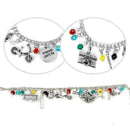 Tape Bike Multiple Combination Themed Charms Assorted Bracelet Charm V4T4 M Z8I1