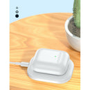 Wireless Charger Dock Stand for Airpods 2/Pro Headsets & Smatphones White