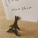 Eiffel Tower Decor Photo Memo Clip Stand Display Holder Card Hom 5.6*3.3cm New B