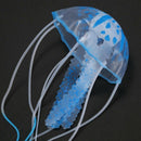 Luminous Artificial Jellyfish for Aquarium Fish Tank Ornament blue