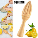 Wood Lemon Juicer Reamer Squeezer Fruit Orange Citrus Juice Extractor Tools B9Q1