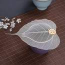 Leaves shape bodhi leakage kung fu tea infusers leaf tea filter accessories3CXP