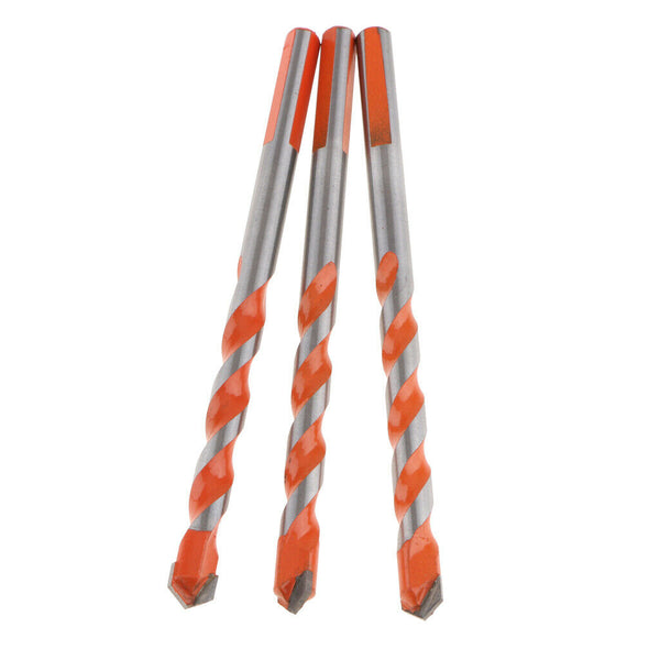 10Pcs Triangle Head Ceramic Glass Tile Drill Bits Set 8mm Spade Drill Bit