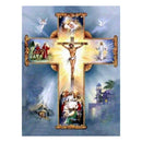 Diamond Painting Full Diamond Square Religious Diamond Crucifix DIY Diamond