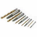 10xScrew Extractor Right Hand Cobalt Drill Bit Set Easy Out Broken Bolt Set Hot