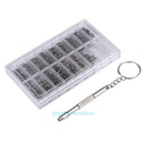 1000pcs Glasses Sunglass Watch Phone Micro Screws Screwdriver Repair Tool Kit