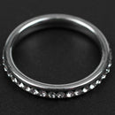Women Fashion Single-row diamond ring US7