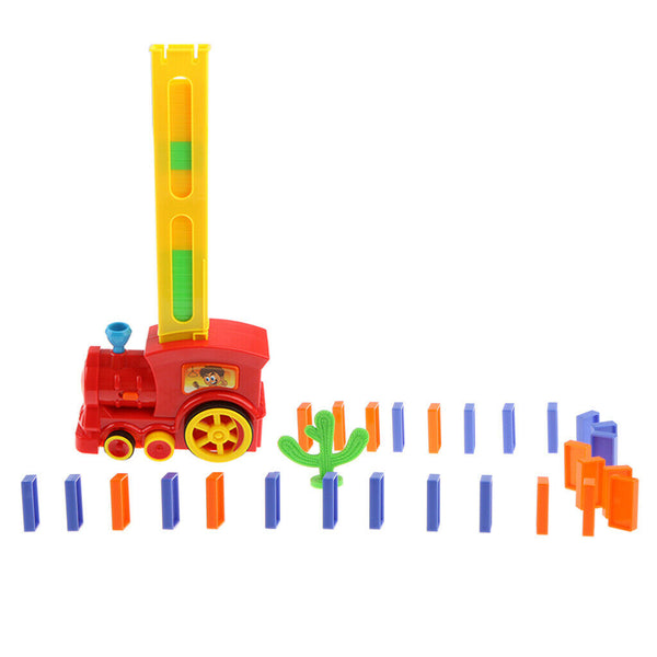 Dominoes Train Automatic put out Children Kids Car Vehicle Educational Toys