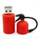 Fire Extinguisher Shape Usb 2.0 Flash Drive Pen Drive Flash U Disk Storage