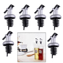 6x Olive Oil Sprayer Liquor Dispenser Wine Pourers Flip Bottle Cap Stopper Tap