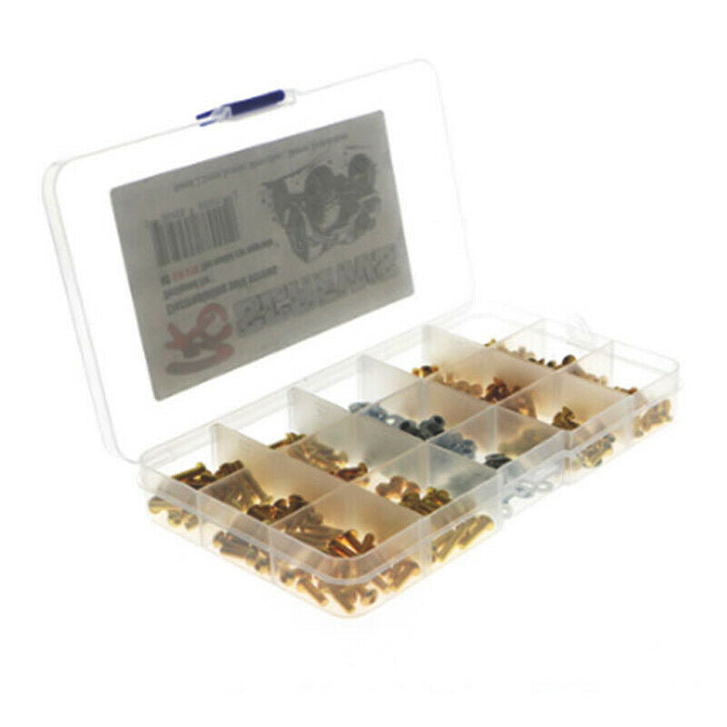 330PCS Metal Screws Upgrade Kit For 1/10 RC Car Axial SCX10 Traxxas TRX-4 94111