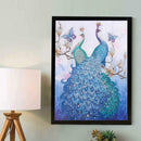 5D DIY Special Shaped Diamond Painting Peacock Cross Stitch Embroidery Kit
