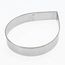 10pcs/set Stainless Steel Fondant Cake Mold Rose Flower Petal Cookie Cutter