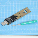 NVMe to USB Adapter 10Gbps M.2 M Key SSD to to USB 3.1 Gen 2 Type A Card