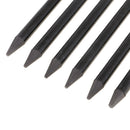 Woodless Charcoal Pencils, 6 Piece. Features Hard Grades of Charcoal Artist Kids