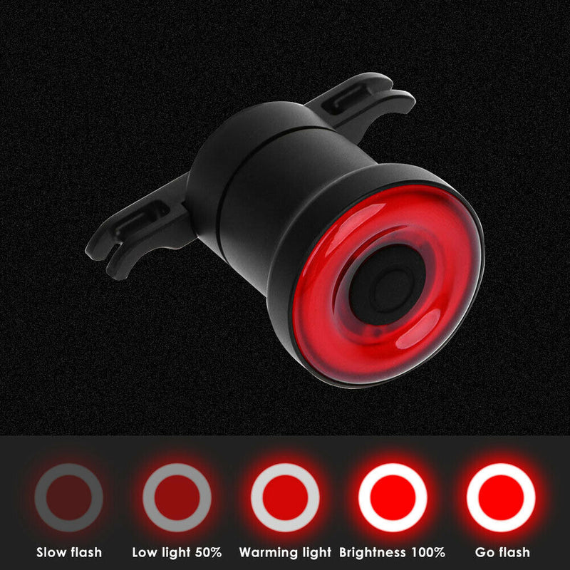Xlite100Ã‚Â USB Rechargeable Bicycle Smart Brake Sensing Rear Light Taillight